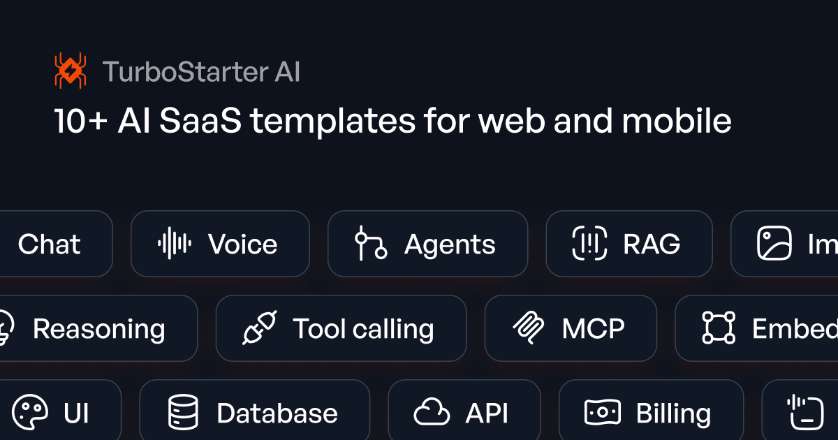TurboStarter AI — Ask questions and get responses from popular AI models with web search and deep thinking.